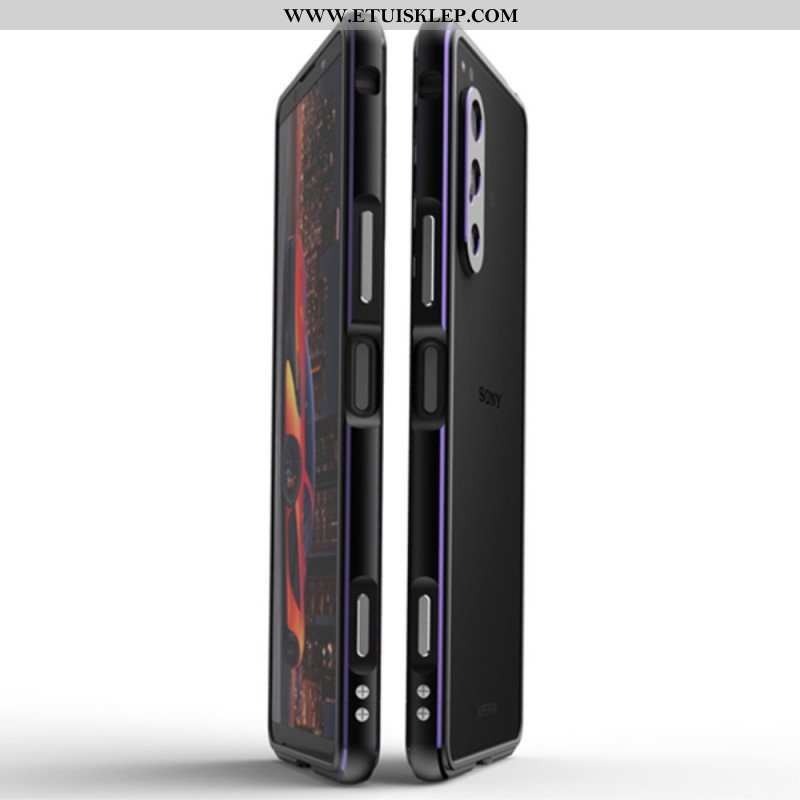 Etui do Sony Xperia 5 IV Etui Ochronne Ochrona Ramy Zderzaka I Tylnego Modułu Fotograficznego